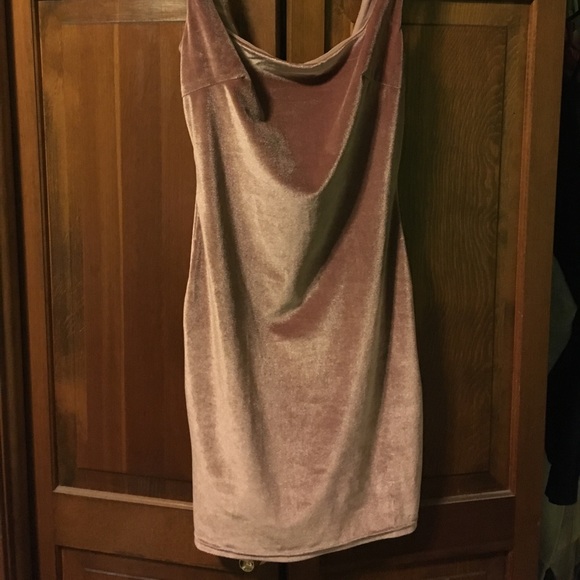 Pink Velvet Tobi Dress - Picture 4 of 5